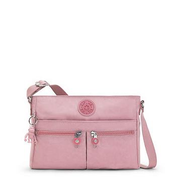 Kipling New Angie Crossbody Bags Lavender Blush | AU 1198CT